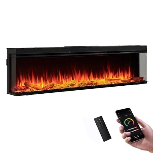 LegendFlame 71" Built-In Insert, 1-2-3 Sided (EF423B)