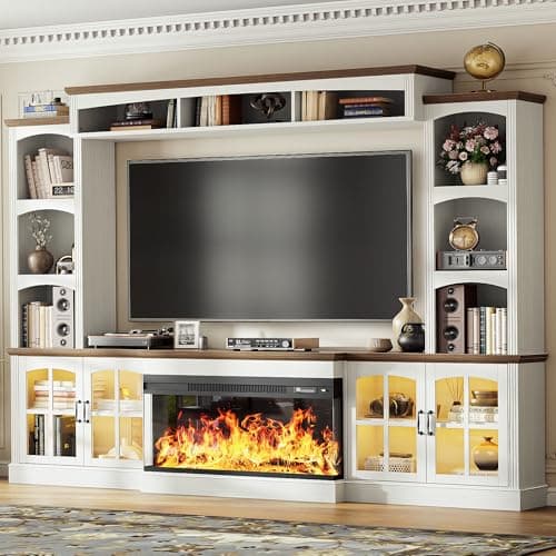 OneBlis 98" Wall Unit with 36" Electric Fireplace